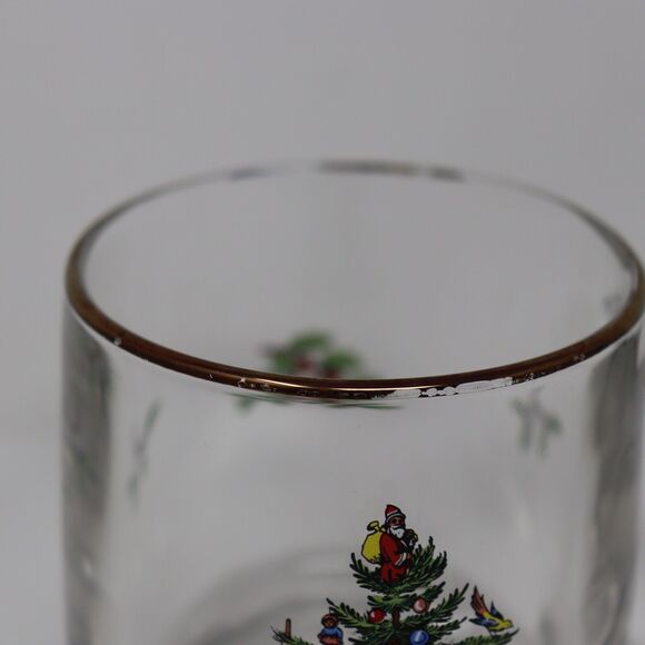 Spode Christmas Tree Clear Glass Microwavable - Picture 2 of 3